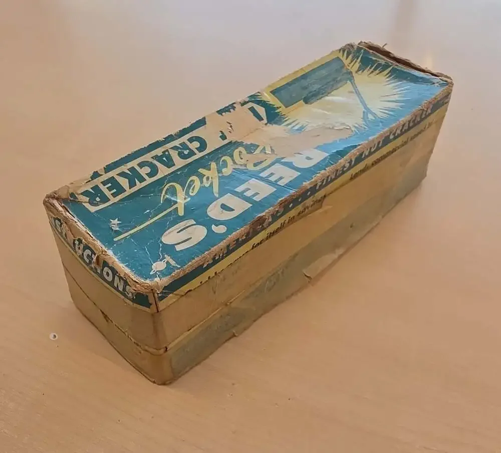 Vintage Reed's Rocket Nutcracker with Original Box!
